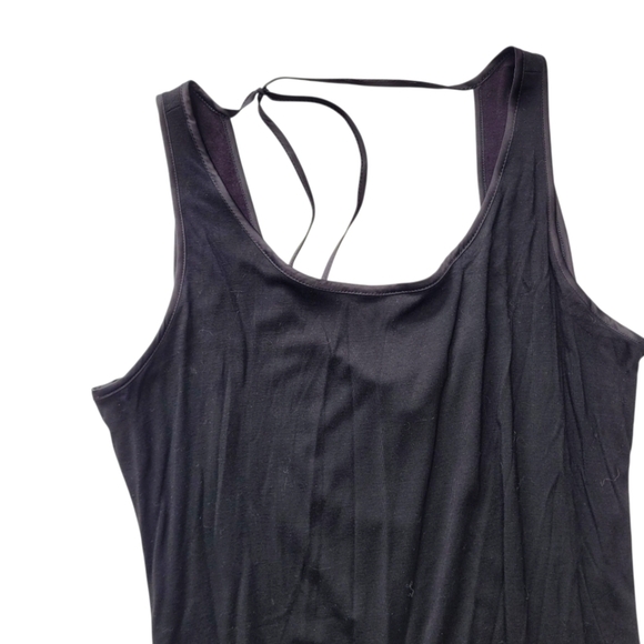 WHBM Black Knit Dress Size Large - Picture 2 of 6